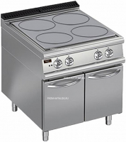 Плита электрическая со сплошной поверхностью Apach Chef Line LRSTE87CS