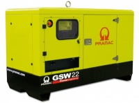 Дизельный генератор Pramac GSW 22 P в кожухе 