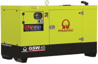 Дизельный генератор Pramac GSW 45 P в кожухе 